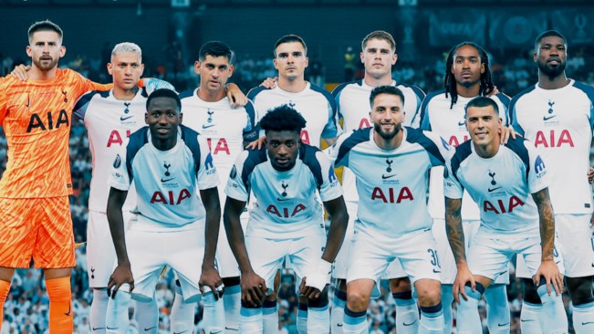 Skuad Tottenham Hotspur. [Instagram]
